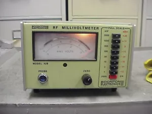 Milivoltímetro de RF Boonton Electronics 92BD | -50 a +20 dBm | 1-3000mV - Imagen 1 de 4
