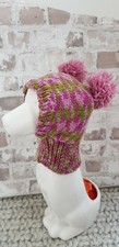 ~Handknitted hat~will fit a variety of dogs,please see measurements~