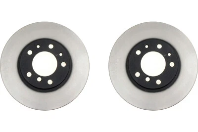 Par de rotores de freno de disco Raybestos delanteros para BMW 740i 1993-1994 (60442) Foto 1 de 4