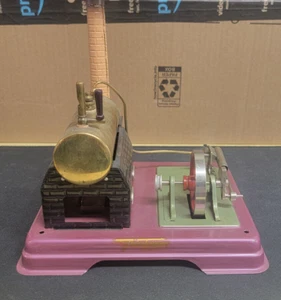 Fleischmann Toy Stationary Steam Plant Engine 120/2 in Orig Box w/Accessories - Picture 1 of 19