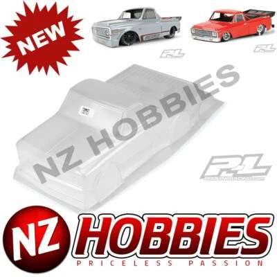 Proline 1972 Chevy C-10 Clear Body : Slash 2WD /DR10 Drag # PRO355700 - Image 1 of 4