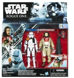 Star Wars Rogue One Baze Malbus VS. Imperial Stormtrooper 3,75"  - Imagen 1 de 2