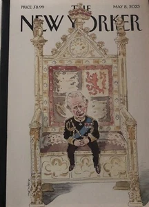 The NEW YORKER Magazine (May 8 2023) KING CHARLES - Picture 1 of 1