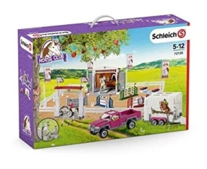 wie Neu Schleich Horse Club 72105 Reitturnier mit Pick Up und Pferdeanhänger OVP - Bild 1 von 1