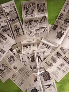 (Lot of 11) Original Sexploitation Adult R/X-Rated Movie Advertising Sheets - Picture 1 of 10