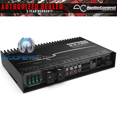 AUDIOCONTROL D-5.1300 RMS 5-CHANNEL DSP MATRIX 30 BAND EQUALIZER AMPLIFIER NEW - Image 1 of 4
