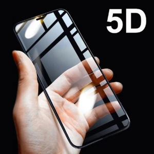 Protezione schermo vetro temperato Gorilla schermo intero 5D per iPhone XR 6,1 pollici - Foto 1 di 9
