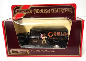 Matchbox Models of Yesteryear Y12 1937 G.M.C. Van Coblin Electric (Vintage New) - Picture 1 of 3