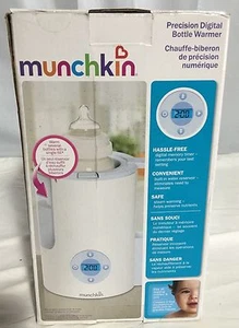 Calentador de botellas blanco digital Munchkin Precision ligeramente usado con caja al por menor. - Imagen 1 de 1