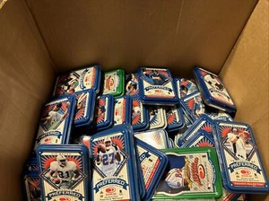 Lote Donruss Preferred Metales Preciosos Lata Vacía - MLB/NFL - Azul/Verde/Plata - Imagen 1 de 2