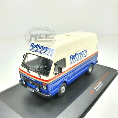 1/43 FURGONETA FURGÓN VOLKSWAGEN LT35 LWB RALLY ROTHMANS PORSCHE IXO - Imagen 1 de 4