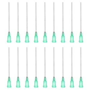 18Ga Dispensing Needles, 18PCS 2 Inch Blunt Tip Dispensing Needle,Green - Picture 1 of 7