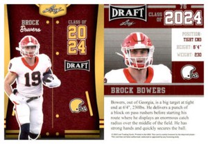 2023 LEAF DRAFT PICK FOOTBALL YELLOW/GOLD - YOU PICK #1 - #100 * FREE SHIP *