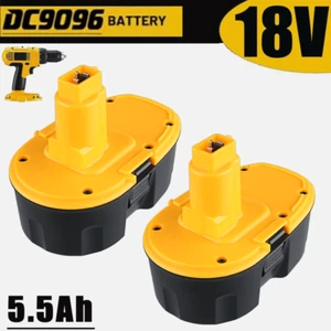 2 Pack For Dewalt 18 Volt XRP Battery DC9096-2 DC9098 DC9099 DW9096 DC9096 5.5AH - Picture 1 of 13