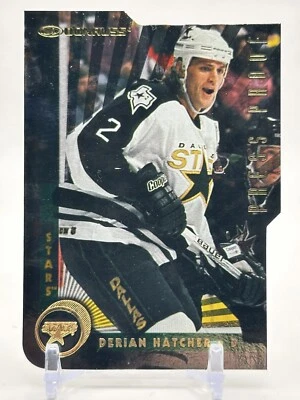 1997-98 Donruss Gold Die-Cut Press Proof /500 Derian Hatcher #168 - Image 1 of 2