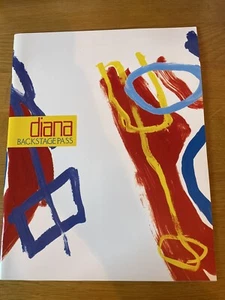 Diana Ross Programme 1991 With Ticket Glued Inside - Bild 1 von 2