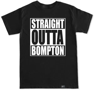 Camiseta STRAIGHT OUTTA BOMPTON COMPTON YG Still Brazy 400 4 Hunnid Costa Oeste - Imagen 1 de 6