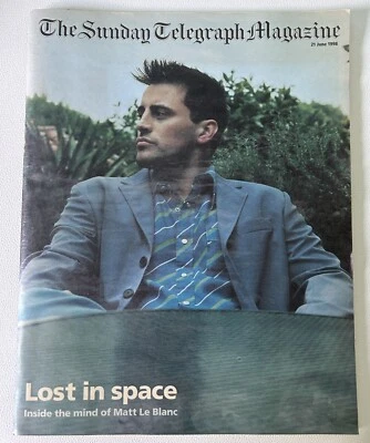 Matt Le Blanc - LOST IN SPACE - Sunday Telegraph Supplement - June 1998 - *NEW - Image 1 of 4