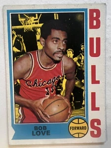1974-75 Topps #15 Bob Love - Chicago Bulls EX - Picture 1 of 2