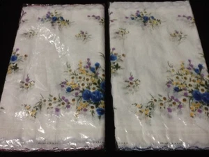 12 Ladies Handkerchiefs 100% Cotton Hankies Handkerchief Pocket Vintage Floral - Picture 1 of 3