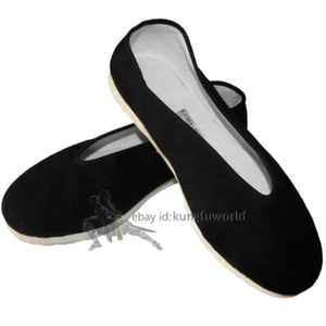 Zapatos de Tai Chi Kung Fu hechos a mano artes marciales Wing Chun Wushu Zapatillas deportivas - Imagen 1 de 7
