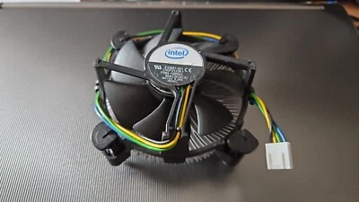 DISSIPATORE CON VENTOLA ORIGINALE INTEL SOCKET  775 E33681-001 COME NUOVO - Immagine 1 di 3