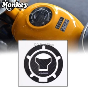 Premium Carbon Fiber Protective Fuel Lid Tank Lid Cover For Honda Monkey Z 125 S - Picture 1 of 4
