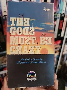 The Gods Must Be Crazy 1980 VHS Rare Hard To Find 1987 Release Version - Picture 1 of 2