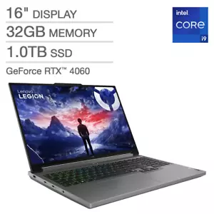 Portátil Lenovo LEGION 5i i9-14900HX 32GB 1TB SSD 16" 2K 165Hz RTX 4060 W11 - Imagen 1 de 5