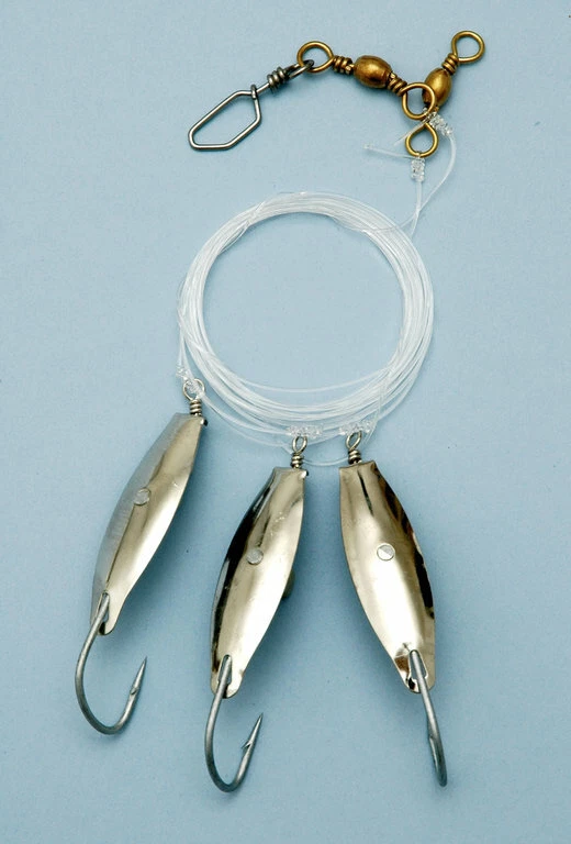 FLADEN Maximus Straight Sea Hooks - Silver, Size 3/0 - Foto 10