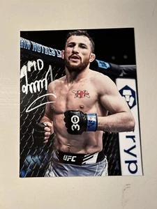 Merab Dvalishvili Signed Autographed UFC Fighter 8x10 Photo!! - Foto 1 di 1