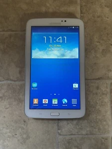 Samsung Galaxy Tab SM-T210 Wi-Fi Black Android Tablet -read Description - Picture 1 of 8