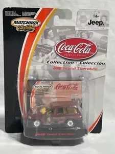 2001 Matchbox Collectibles 50th Anniversary Coca Cola 1998 Jeep Grand Cherokee - Picture 1 of 2