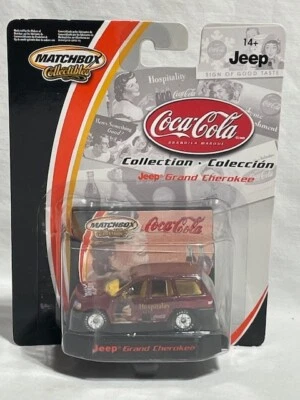 2001 Matchbox Collectibles 50th Anniversary Coca Cola 1998 Jeep Grand Cherokee - Image 1 of 2