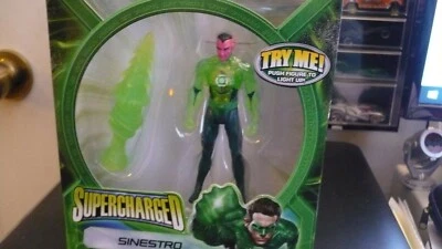 Figura de acción Sinestro Green Lantern serie supercargada objetivo exclusivo sin usar, en caja Foto 1 de 3