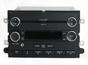 2006-2009 Mercury Milan Ford Fusion Radio AM FM 6 CD w Aux Part 8E5T-18C815-AE - Foto 1 di 4
