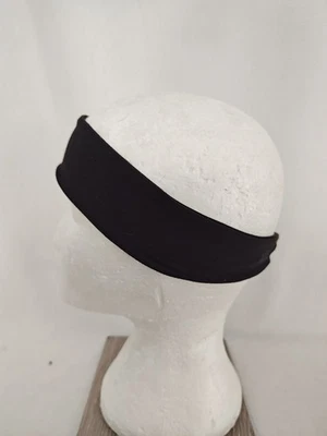 Diadema de poliéster ráfaga negra para mujer Athleta accesorio minimalista para el cabello  Foto 1 de 4