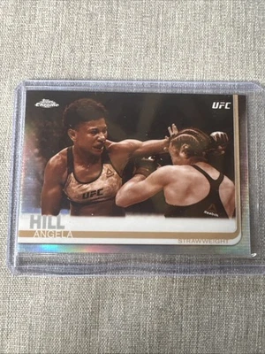 🔥2019 Topps Chrome Angela Hill Sepia Refractor #72🔥 - Image 1 of 2