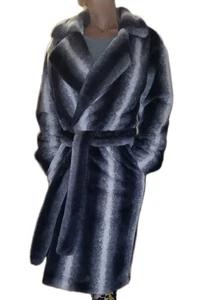 Chaqueta larga de piel sintética Forever 21 para mujer talla M - Imagen 1 de 6