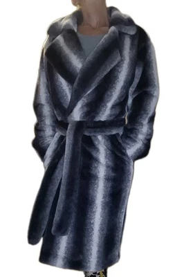 Chaqueta larga de piel sintética Forever 21 para mujer talla M Foto 1 de 4