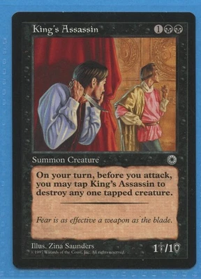 MTG: Portal: King's Assassin - Image 1 of 2