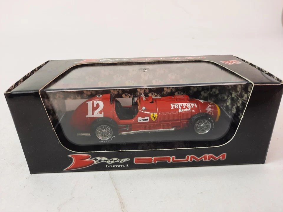Brumm Ferrari 375 Indy #12 Alberto Ascari 500 Indianapolis 1952 1/43 R126 - Immagine 1 di 2
