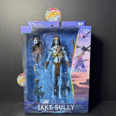 NIB IN HAND McFarlane Avatar Fire & Ash Jake Sully Metkayina Final Battle - Image 1 of 2