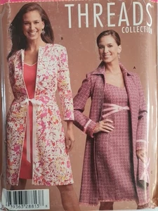 Simplicity Sewing Pattern 4693 Misses Lined Dress Jacket & Purse Size 6-12 Uncut - Picture 1 of 3