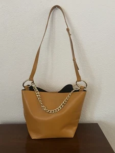 Rebecca Minkoff Bucket Purse Kate Convertible Crossbody Bag (Orange In Honey) - Picture 1 of 10