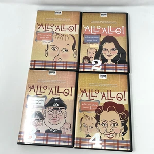 Allo Allo! The Complete Series Seasons 1-4 (DVD, 4 Volumes) BBC British TV OOP - Picture 1 of 9