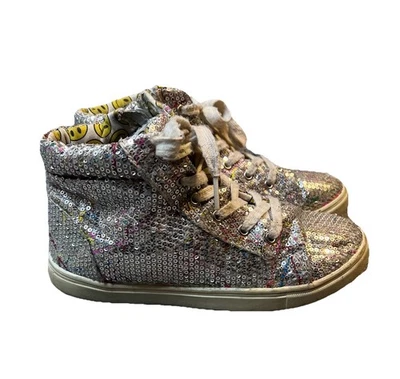 Justice Solve Sequined Sneakers Little Girls Size 8  - Image 1 of 4