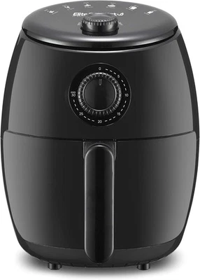 Elite Gourmet Compact Air Fryer – Healthy, Oil-Less, 2.1 Qt, Black - Image 1 of 4