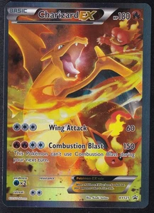 Charizard EX Full Art Holo XY 121 Black Star Promo Normal Size - Foto 1 di 2