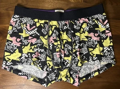 Calzoncillos boxer MeUndies Core Trunk talla M segunda piel súper suaves modales estampado geográfico Foto 1 de 4